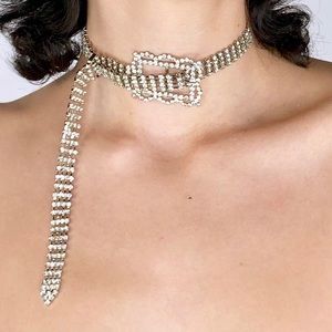 iGirl rhinestone choker
